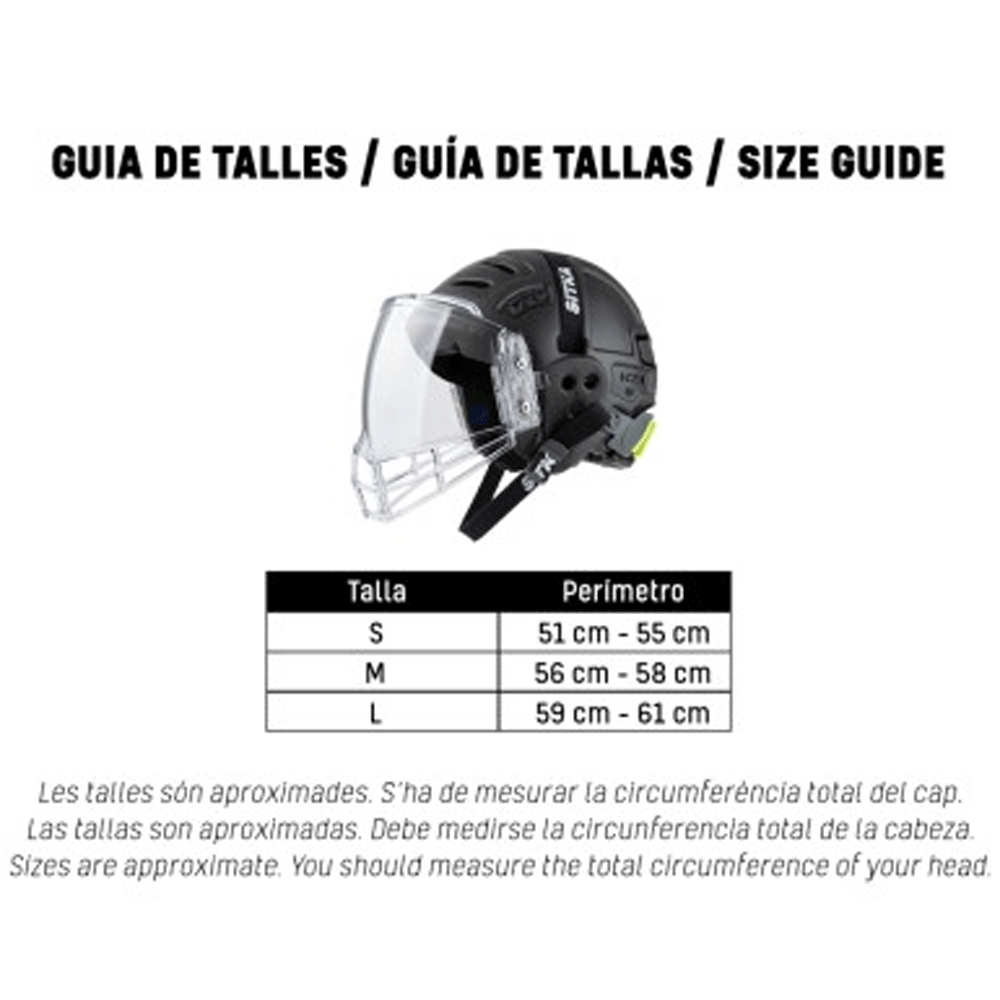 Capacete Completo Jogador Sitka